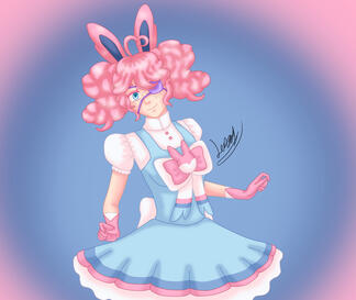 by lunar projections